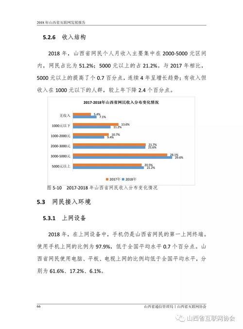 山西省互聯網發展報告 2018 互聯網用戶發展篇